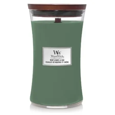 Ww Mint Leaves & Oak Large Candle
