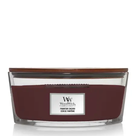 WoodWick kaars Phantom Cherry Ellipse
