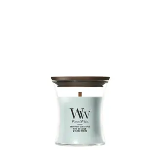 WoodWick Kaars Sagewood & Seagrass Mini
