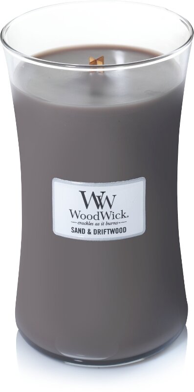 WoodWick kaars Sand & Driftwood Large