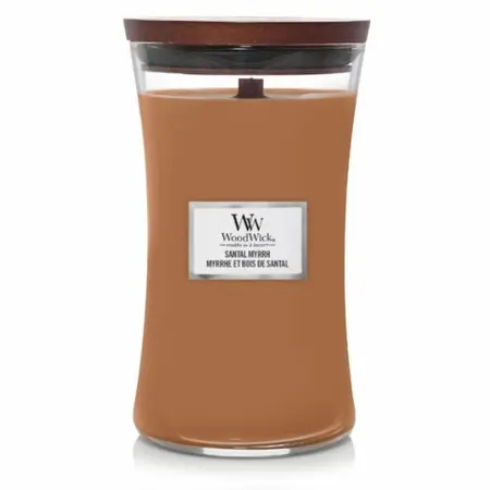 WoodWick kaars Santal Myrrh Large