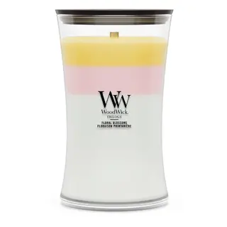 Woodwick Kaars Trilogy Floral Blossoms Large