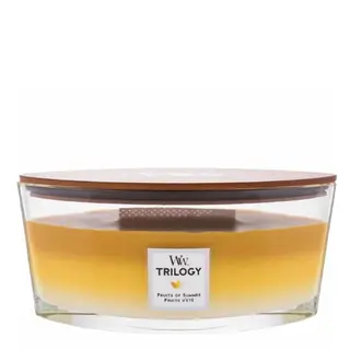 WoodWick kaars Trilogy Fruits Of Summer Ellipse