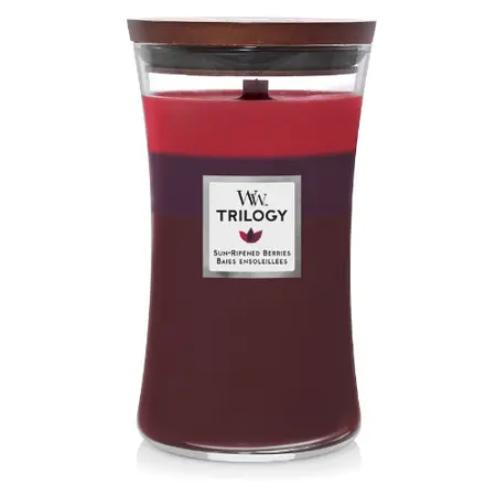 WoodWick kaars Trilogy Sun Ripened Berries Large