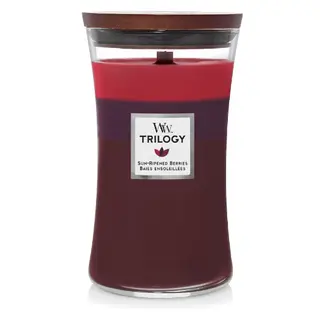 WoodWick kaars Trilogy Sun Ripened Berries Large
