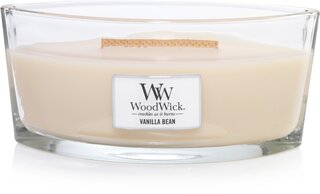 WoodWick kaars Vanilla Bean Ellipse