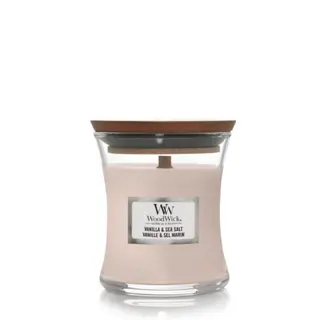 WoodWick kaars Vanilla & Sea Salt Mini