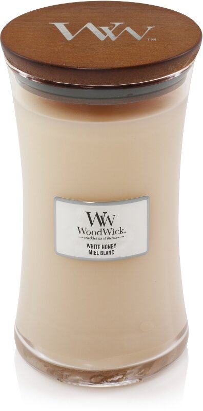 WoodWick kaars White Honey Large