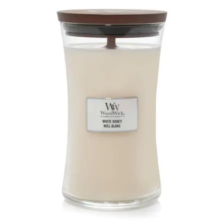 WoodWick kaars White Honey Large