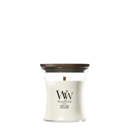 WoodWick kaars White Teak Mini