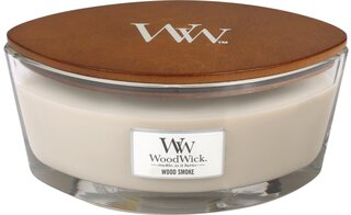 WoodWick kaars Wood Smoke Ellipse