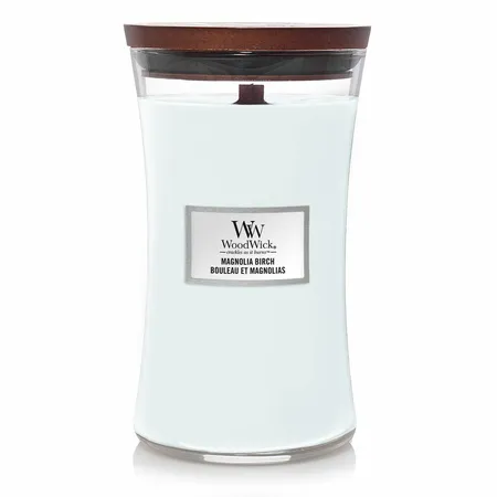 WoodWick Magnolia Birch Large Candle