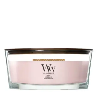Woodwick Rose Blush Ellipse Candle