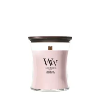 Woodwick Rose Blush Medium Candle