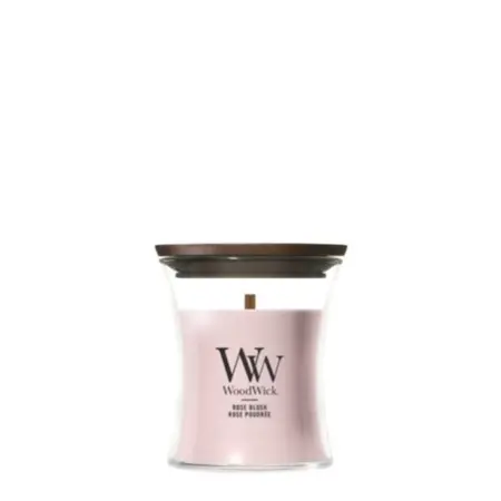 Woodwick Rose Blush Mini Candle