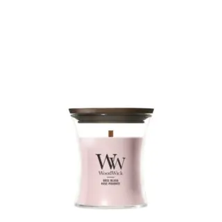 Woodwick Rose Blush Mini Candle