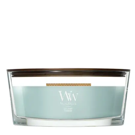 WoodWick Sea Spray Ellipse Geurkaars | Houten Lont