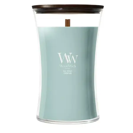 WoodWick Sea Spray Large Geurkaars | Houten Lont