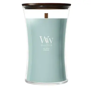 WoodWick Sea Spray Large Geurkaars | Houten Lont