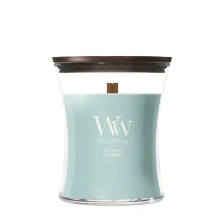 WoodWick Sea Spray Medium Geurkaars | Houten Lont