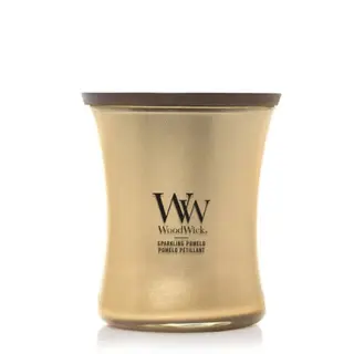 WoodWick Sparkling Pomelo Medium Candle - Champagne - afbeelding 1
