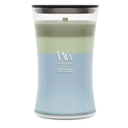 WoodWick Trilogy Verdant Woods Large Candle - afbeelding 1