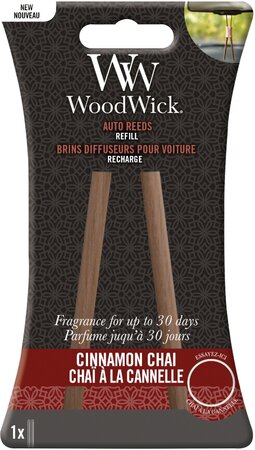 WoodWick Auto Reed Refill Cinnamon Chai