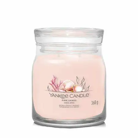 Yankee Candle Signature Pink Sands Medium Jar