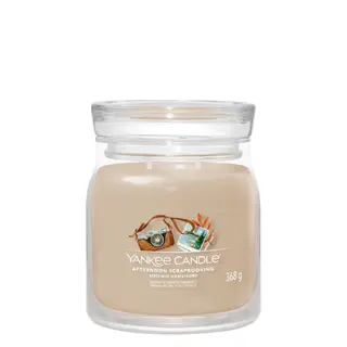 Yankee Candle Signature Afternoon Scrapbooking Geurkaars Medium