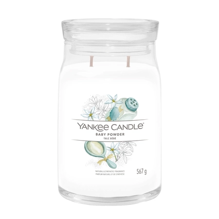 Yankee Candle Signature Baby Powder Large Jar