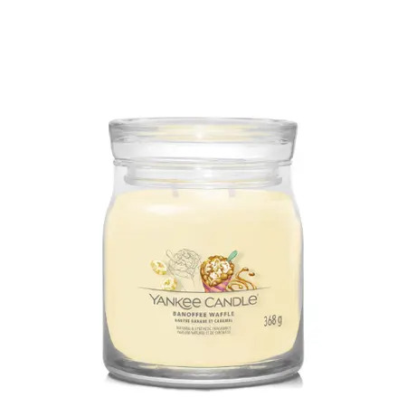 Yankee Candle Signature Banoffee Waffle Geurkaars Medium