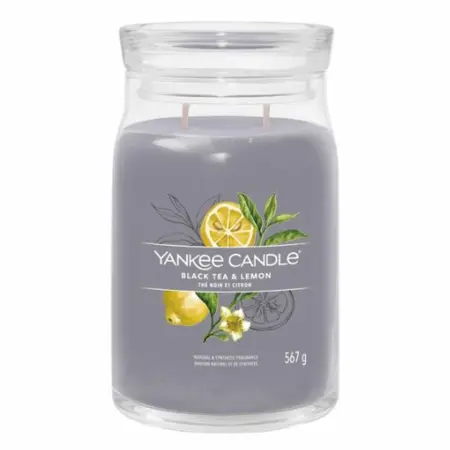 Yankee Candle Signature Black Tea & Lemon Large Jar