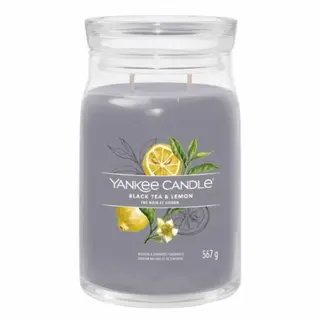 Yankee Candle Signature Black Tea & Lemon Large Jar