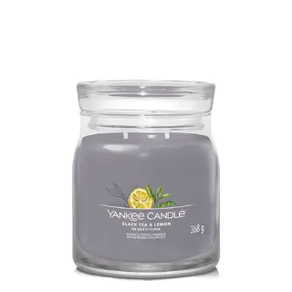 Yankee Candle Signature Black Tea & Lemon Medium Jar