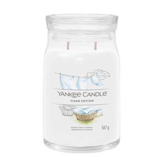 Yankee Candle Signature Clean Cotton Large Jar
