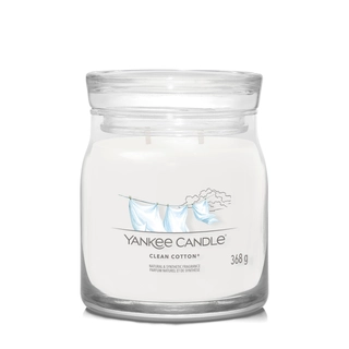 Yankee Candle Signature Clean Cotton Medium Jar