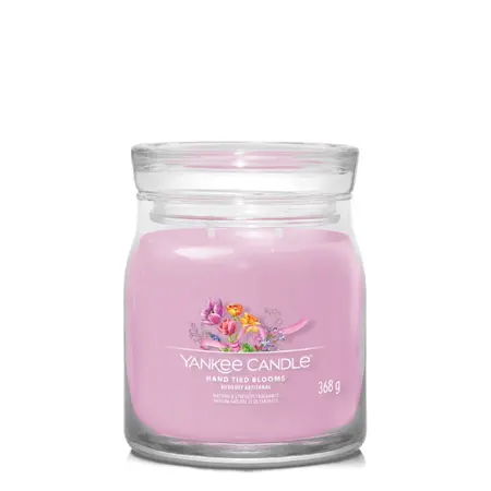 Yankee Candle Signature Hand Tied Blooms Medium Jar