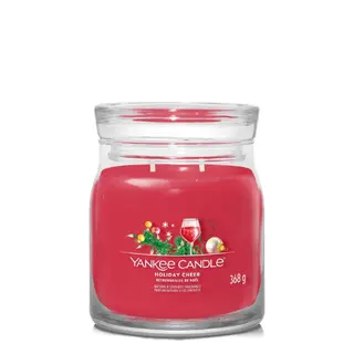 Yankee Candle Signature Holiday Cheer Geurkaars Medium