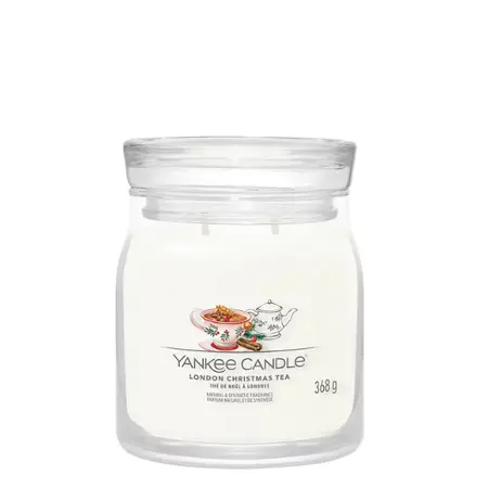 Yankee Candle Signature London Christmas Tea Geurkaars Medium