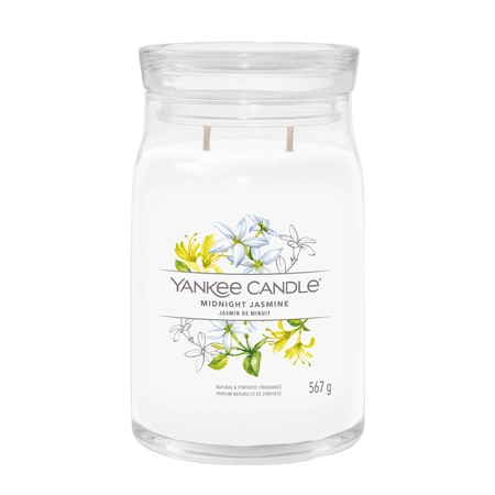 Yankee Candle Signature Midnight Jasmine Large Jar - afbeelding 1