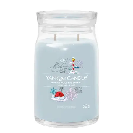 Yankee Candle Signature North Pole Hideaway Large Jar