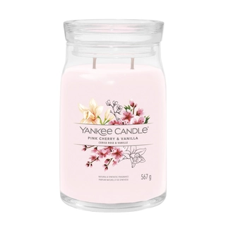 Yankee Candle Signature Pink Cherry & Vanilla Large Jar