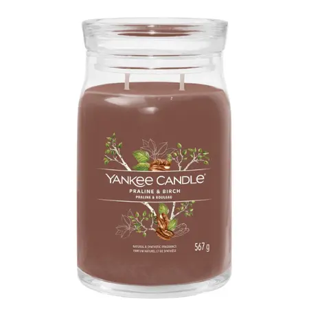 Yankee Candle Signature Praline & Birch Large Jar