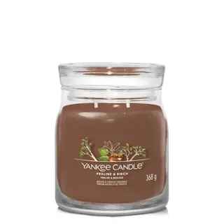 Yankee Candle Signature Praline & Birch Signature Geurkaars Medium