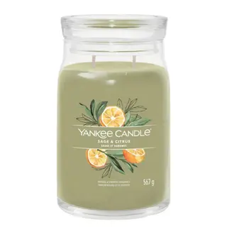 Yankee Candle Signature Sage & Citrus Large Jar  