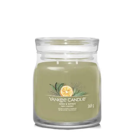 Yankee Candle Signature Sage & Citrus Medium Jar