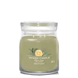 Yankee Candle Signature Sage & Citrus Medium Jar