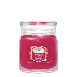 Yankee Candle Signature Santa On Skis Geurkaars Medium