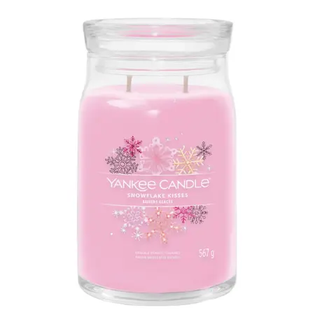 Yankee Candle Signature Snowflake Kisses Large Jar