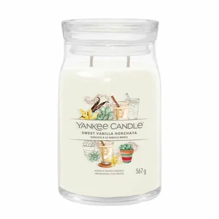 Yankee Candle Signature Sweet Vanilla Horchata Large Jar